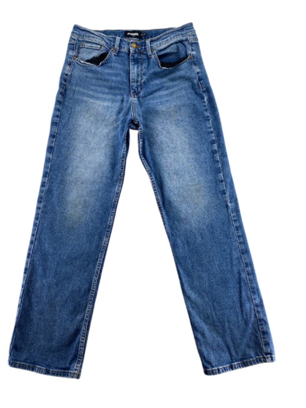RSQ Straight Leg Jeans Mens 32x32 Medium Wash Denim Casual Skate Streetwear